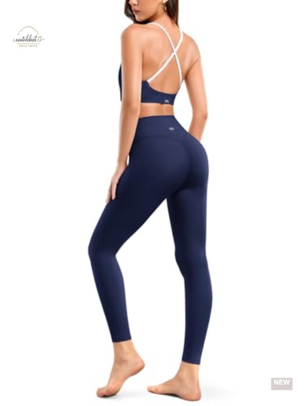 Women's Seamless Workout Set Nylon Tank Top & Leggings Gym Yoga Activewear